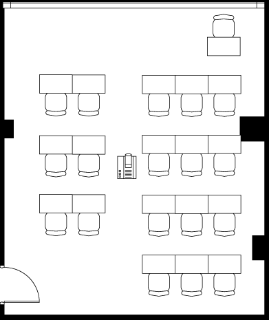 Room 1: Classroom Layout
